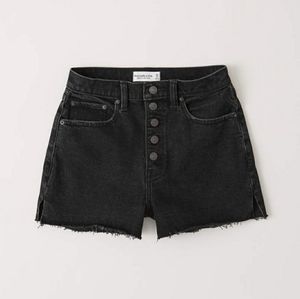 Abercrombie High Rise Mom Shorts 2